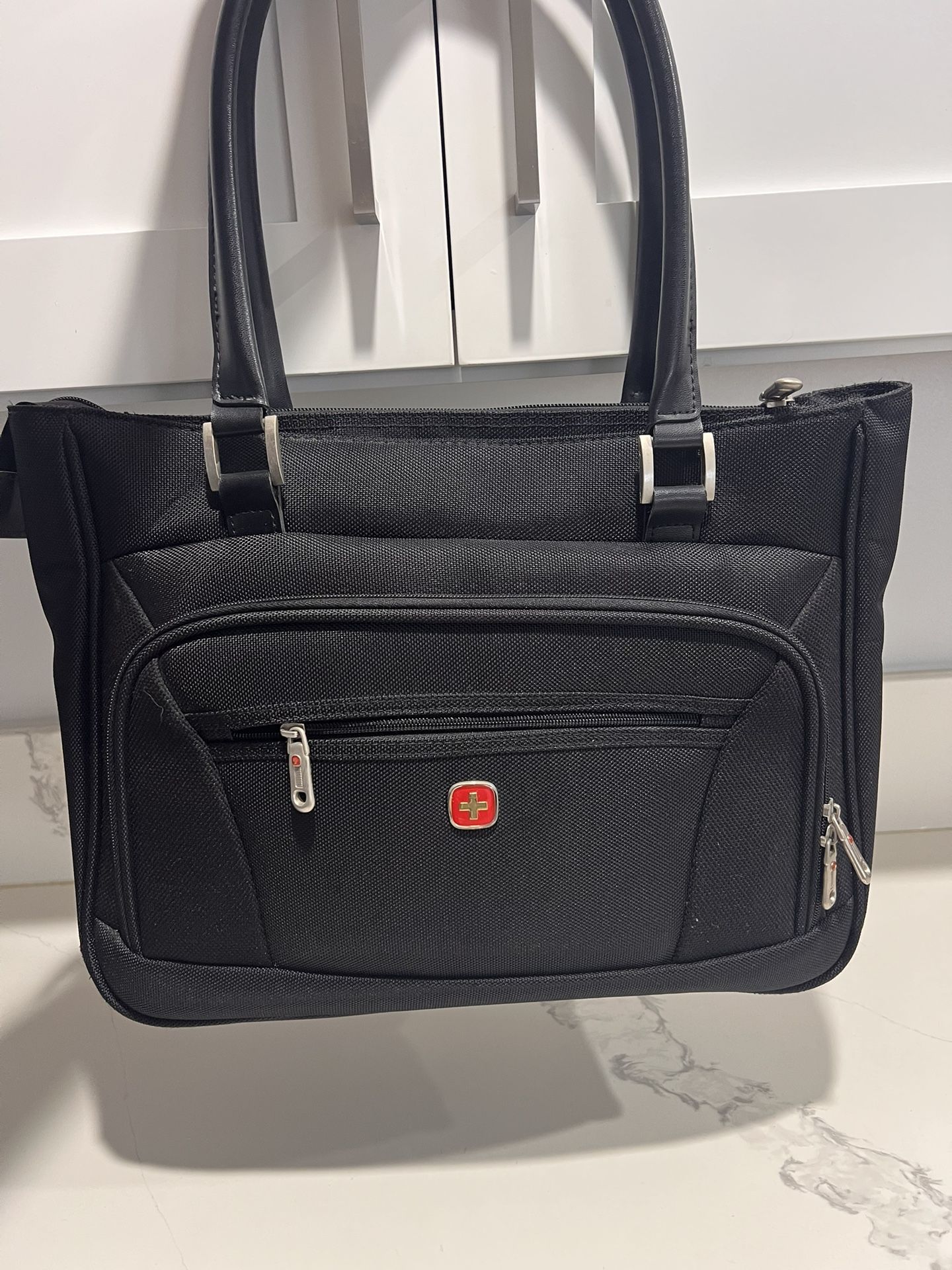 SwissGear Black Laptop Tote Bag