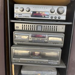 Technics Home Stereo System W/ Speakers