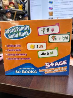 NEW Word Family Build Book Set – 30 Books – Ages 5+ (Bulk Discounts)