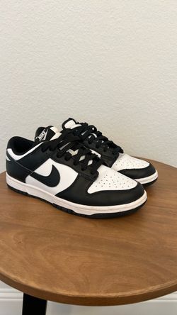 Nike Dunk Low Panda Black White Sneakers - size 8 US women