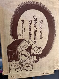 Vintage Family Record Plan Our Family Keepsake Memory Book