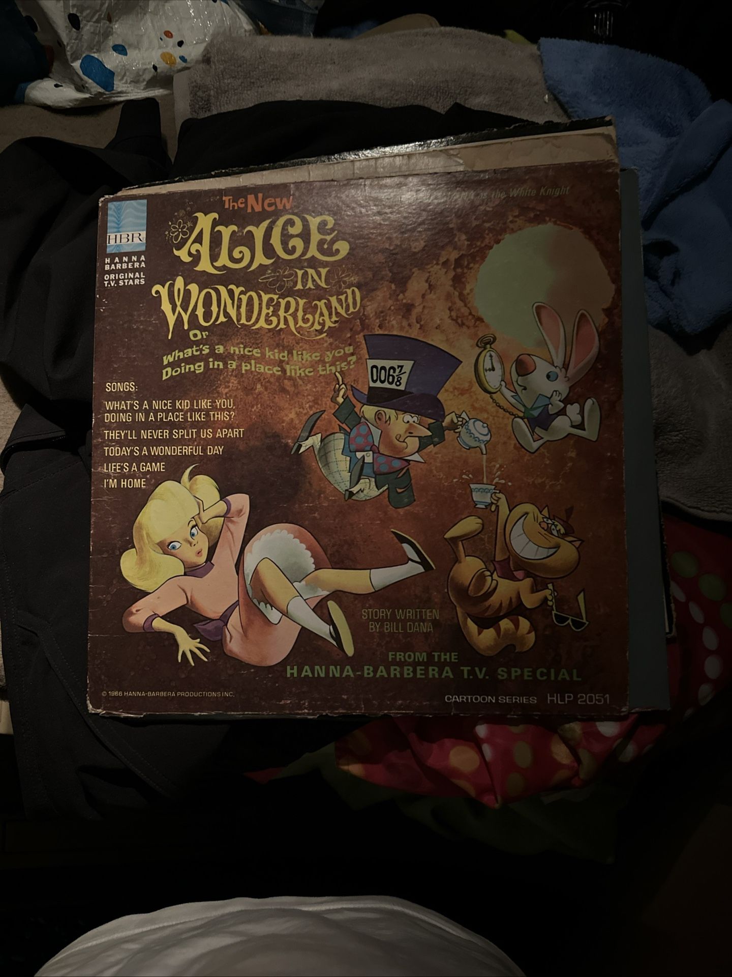 1966 Alice in Wonderland vinyl record!