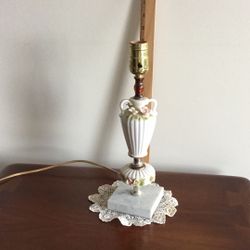 Vintage Porcelain Table Lamp 
