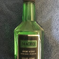 Macho Sport Scent After Shave 8oz