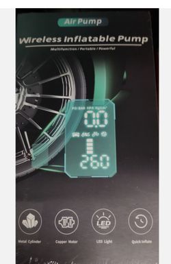 Portable Wireless Air Pump