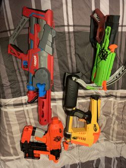 Nerf lot of 4