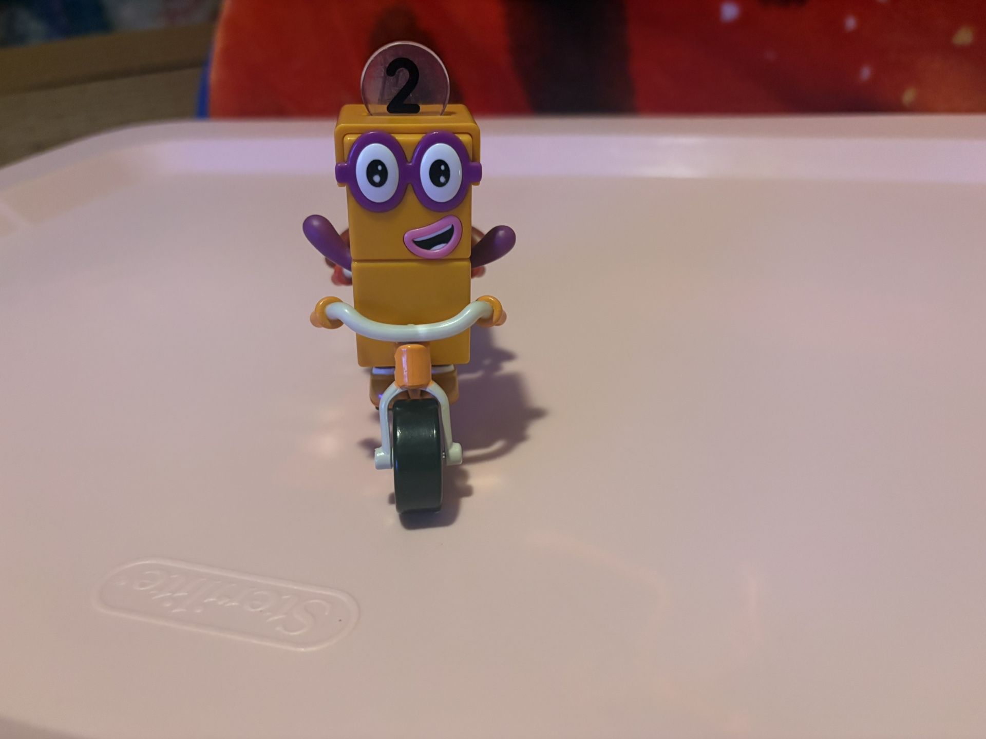 Number Blocks On Bike