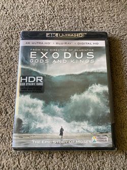 Exodus: Gods and Kings 4K Ultra HD Blu-ray Digital