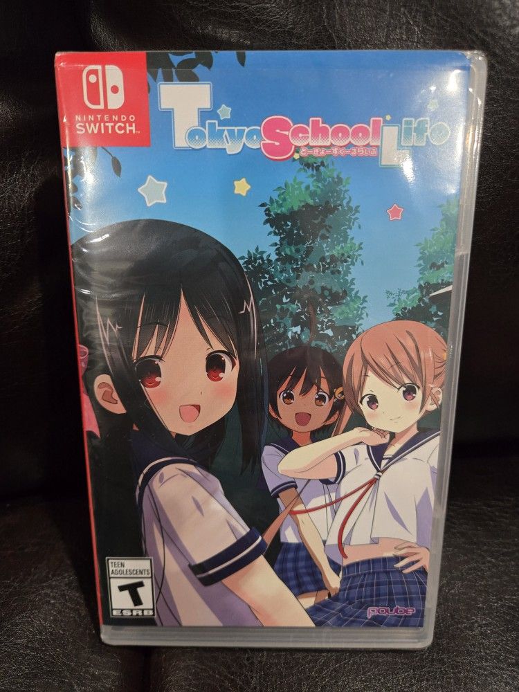 New Sealed Tokyo School Life Nintendo Switch Game