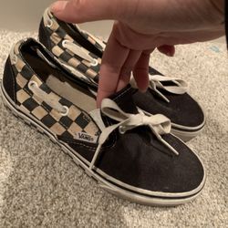 Black And White Checkered Vans 