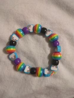 Handmade Rainbow and Clouds