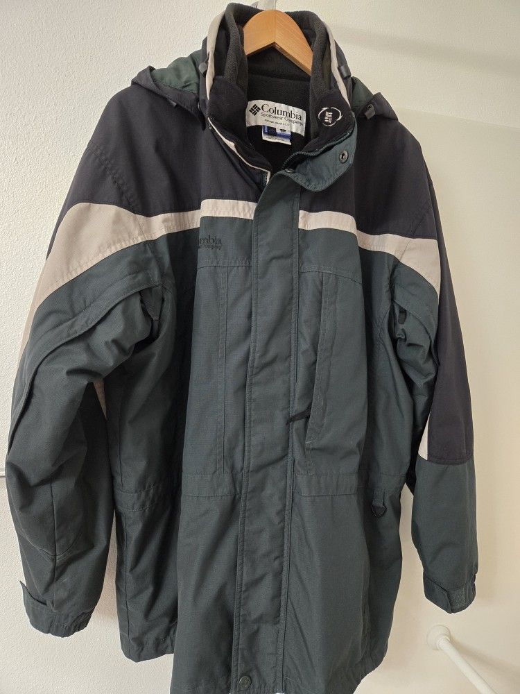 Columbia Men's Interchange Hooded Jacket Size Large