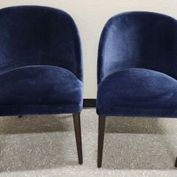 Crate & Barrel Camille Italian Dining Chairs