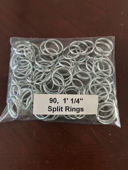 1” 1/4” split rings