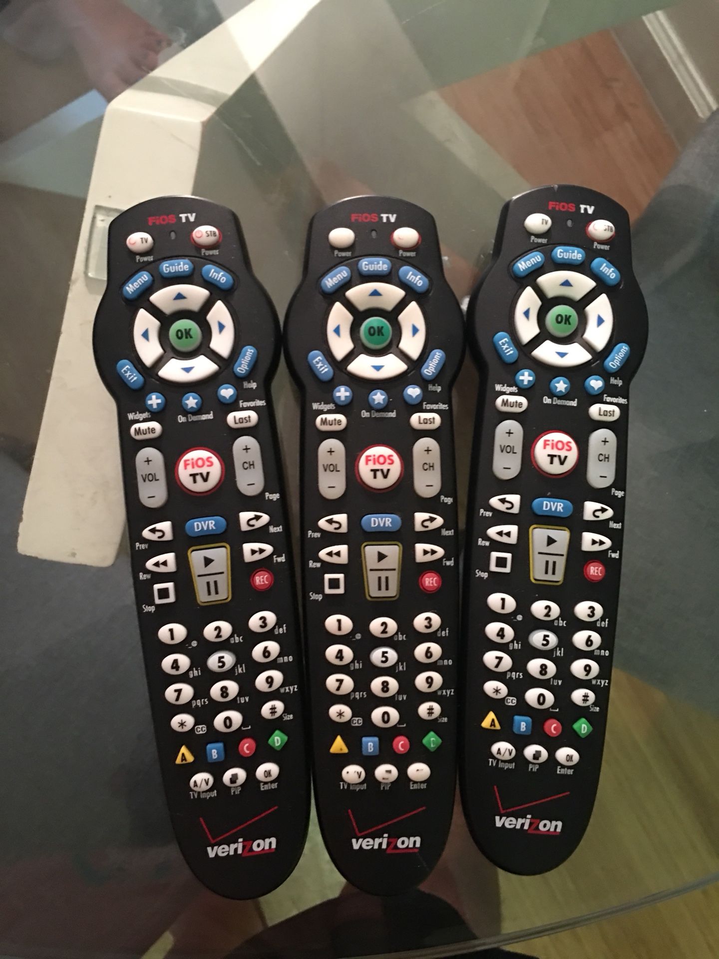 Verizon fios remote control