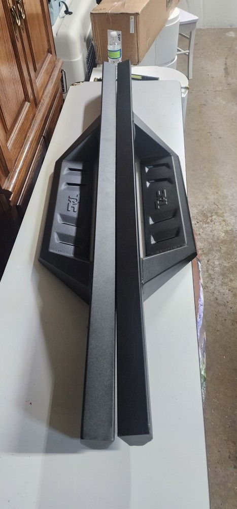 07-18 JEEP WRANGLER JK 2 DOOR TAC SIDEWINDER RUNNING BOARDS