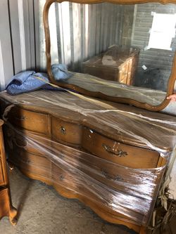 To antique dressers needs cleaned