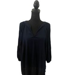 Ava & Viv Blue Tunic 2X