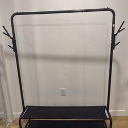 Freestanding Closet Garment Rack
