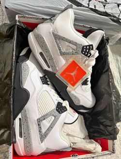 Air Jordan 4 Retro OG White Cement - 2016