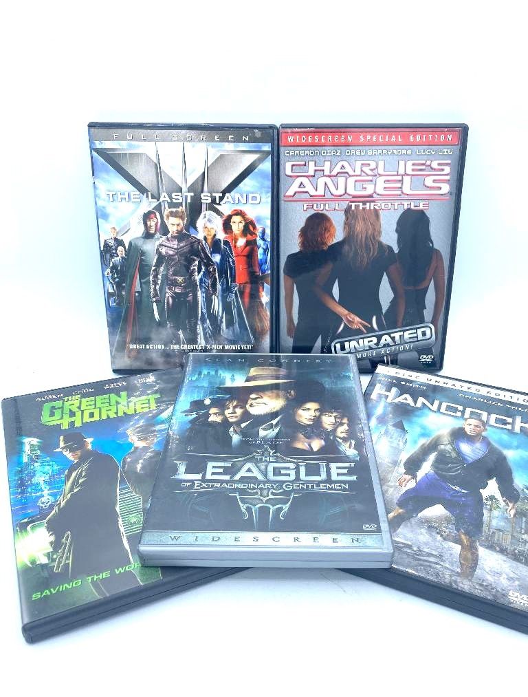 Superhero Movies DVDs Bundle LOT 5 Movies with Original Case