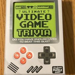 Ultimate Video Game Trivia Card Game from Professor Puzzle! LOOK!