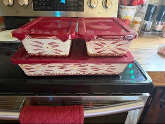 3 pc Temptations casserole dishes