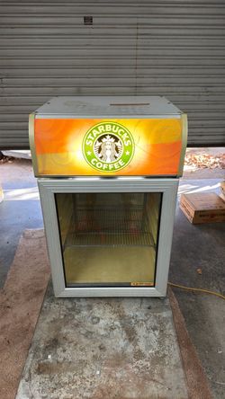 Starbucks mini fridge