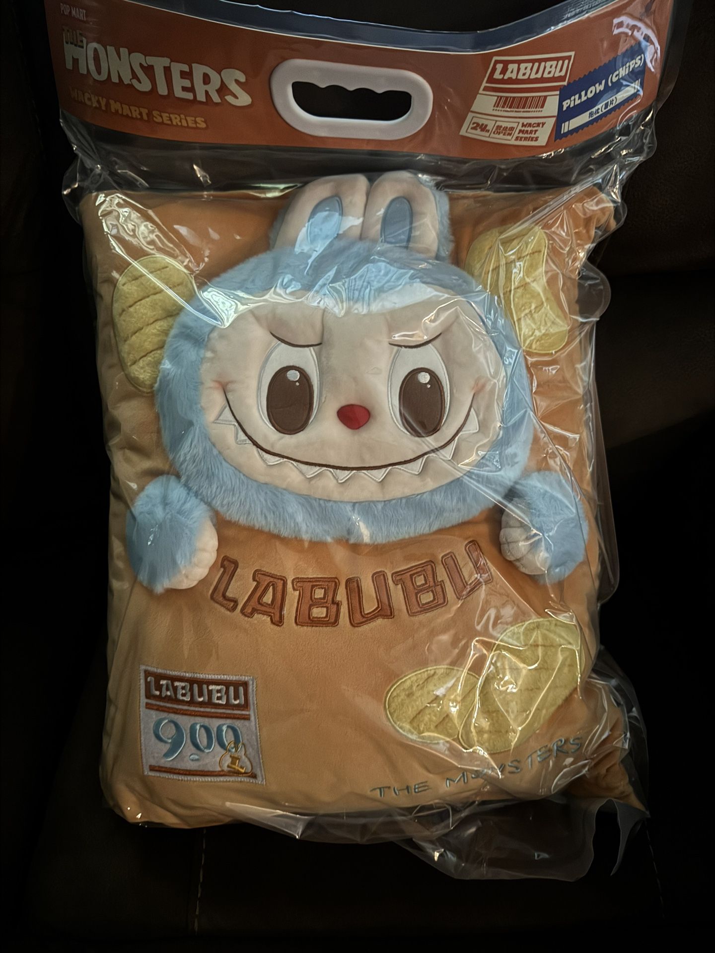 Labubu Wacky Mart Pillow Chips