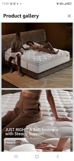 OFFTR z Queen Mattress 12 Inch Mattresses Queen Size in a Box,Superior Hybrid Mattress with Memory Foam for Extra Lumbar Support,Maximum Support, Firm