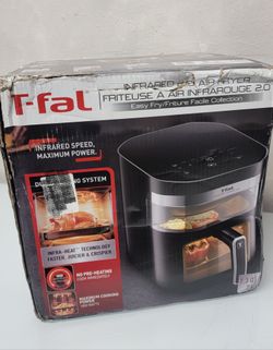 T-fal Dual Window Infrared Air Fryer
7.3@T, Dual Heating