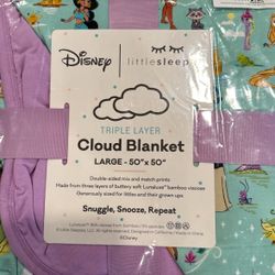 Little Sleepies Cloud Blanket Disney Princess