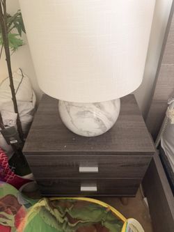 Modern Marble Table Lamps – Set of 2