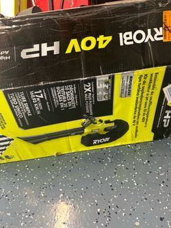 Ryobi 40v blower and vacuum