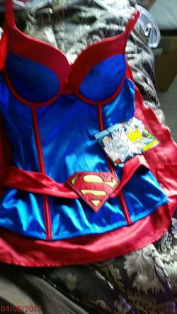 NEW...SUPERGIRL! MEDIUM-CORSET TOP