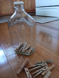 Clothespins In The Bottle Game