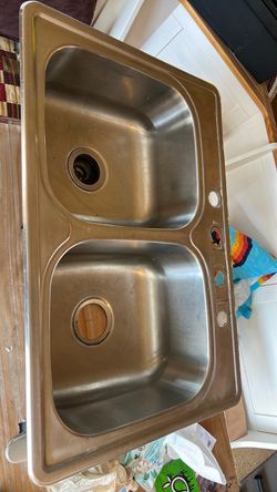 Stainless Steel Double Bowl Kitchen Sink