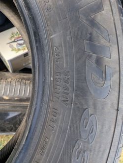 Free tire, decent tread.