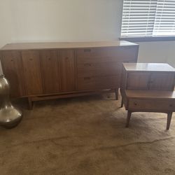 MCM Dresser & Nightstand