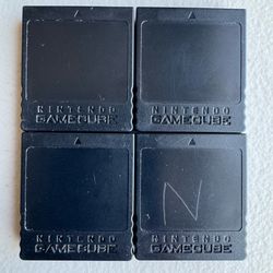 Nintendo GameCube Memory Card. $15 Each