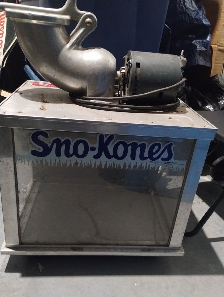 Sno-Kones Shaver Machine