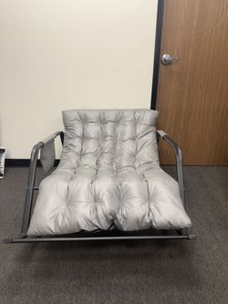 Rocking Chair with Extra-Wide Technical Leather, Upholstered Gliding Chair, Modern Accent Chair for Living Room, Nursery, Bedroom, (Fully Assembled 