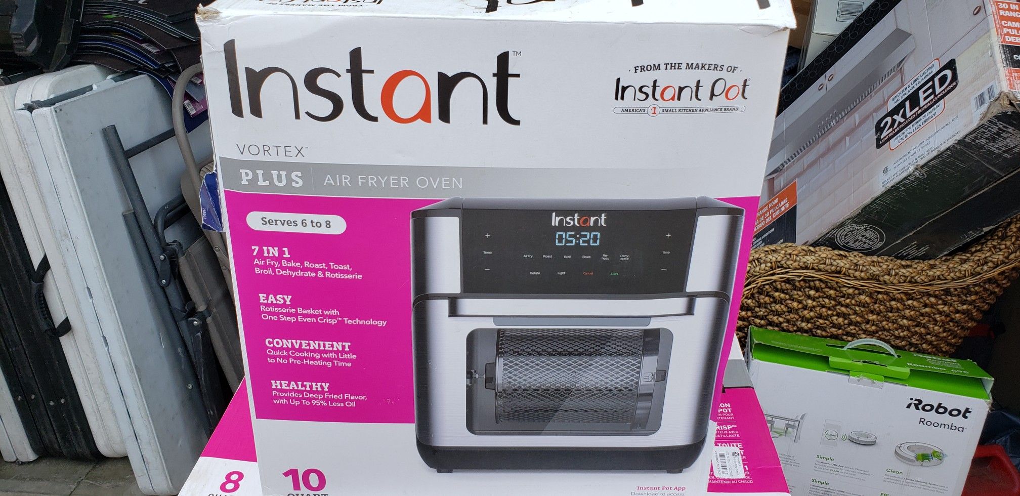 Instant pot vortex plus air fryer new