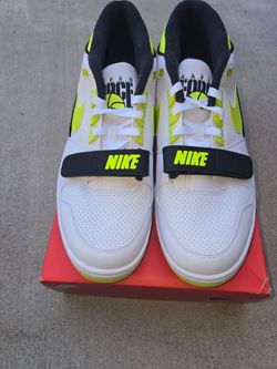 Nike Air Force Sneakers White Volt Black