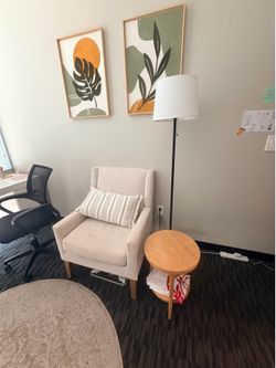 Chair and side table