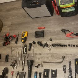Tools ,jump Starter, Flashlights ,and More 