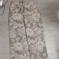 Flower Camo Pants Baggy