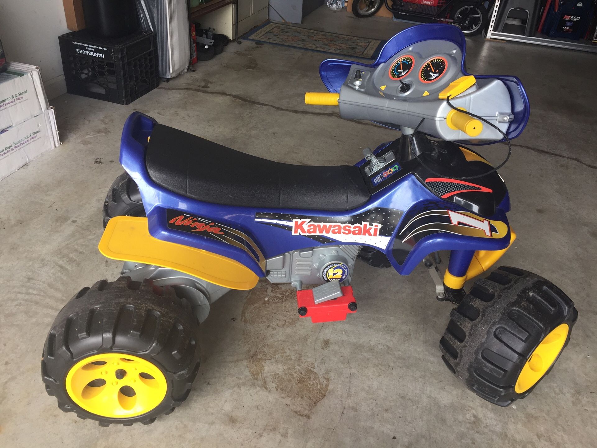 Kawasaki quad power Wheels working for Sale in Harrisburg, PA - OfferUp