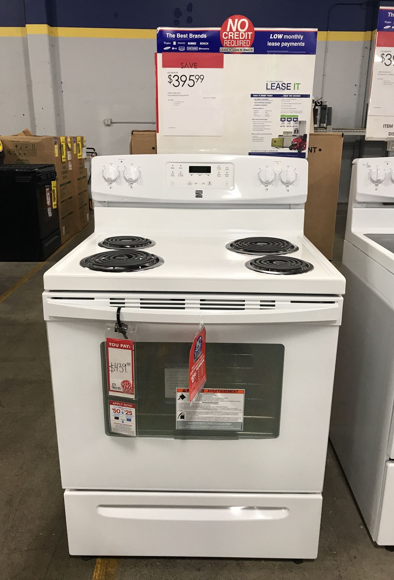 Kenmore electric range #22/94142