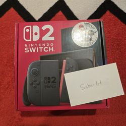 Switch 2 Console +  Mario Kart Bundle NEW